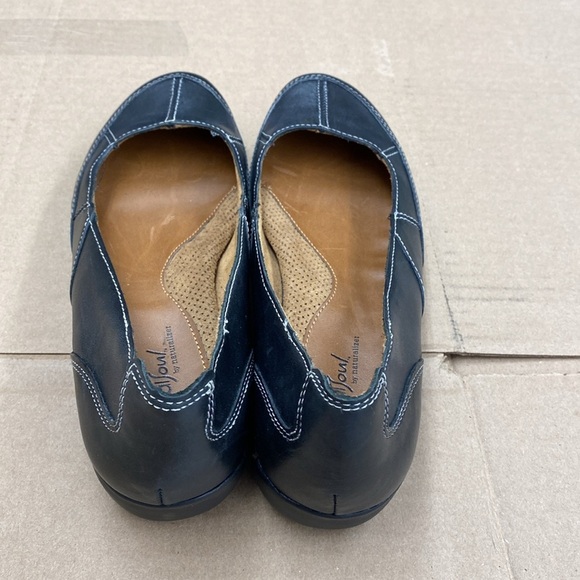 Natural Soul by Naturalizer Black Leather Uppers‎ Women's Size 9.5 Ballet - Picture 3 of 8